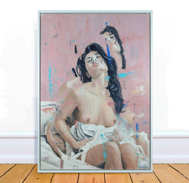 Original Nude Painting by Shaun Burgess