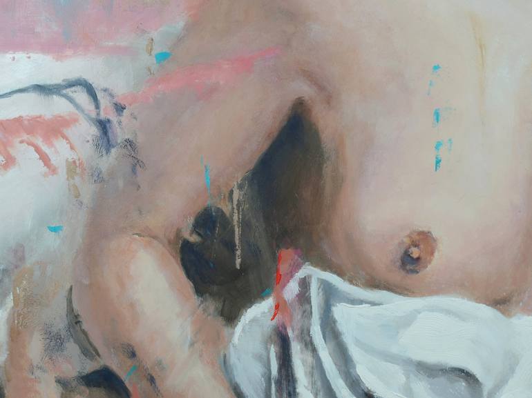 Original Nude Painting by Shaun Burgess