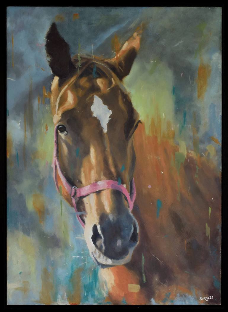 Original Horse Painting by Shaun Burgess