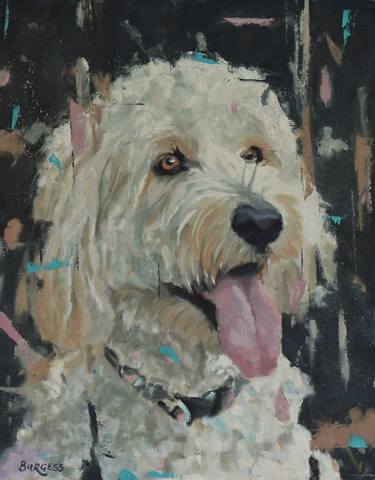 Print of Dogs Paintings by Shaun Burgess