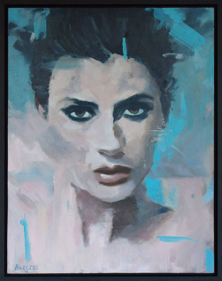 Original Portrait Painting by Shaun Burgess