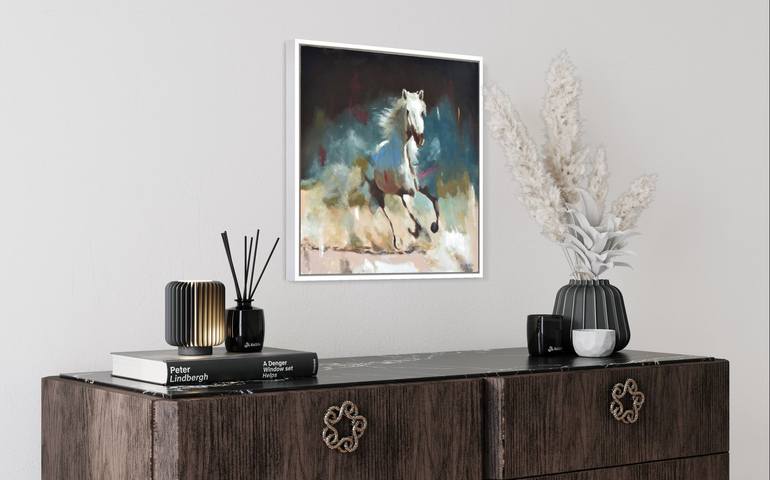 Original Horse Painting by Shaun Burgess