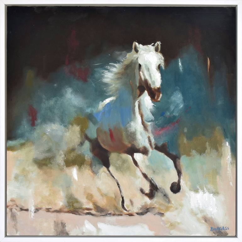 Original Horse Painting by Shaun Burgess