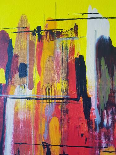 Original Abstract Travel Paintings by Helen Hollemans