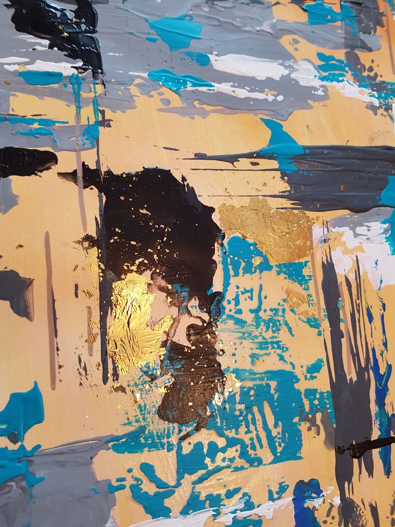 Original Expressionism Abstract Painting by Helen Hollemans