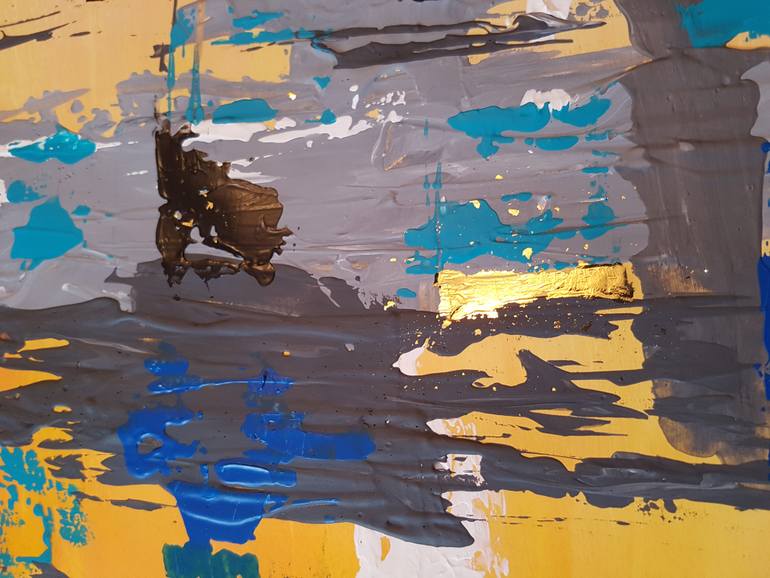Original Expressionism Abstract Painting by Helen Hollemans