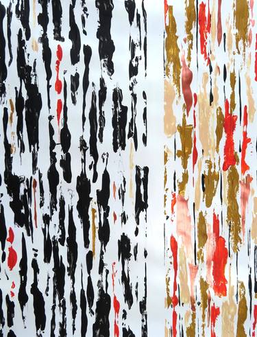 Original Abstract Expressionism Abstract Paintings by Helen Hollemans