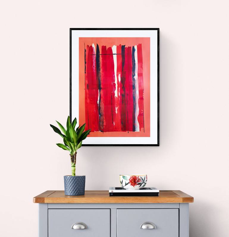 Original Abstract Painting by Helen Hollemans