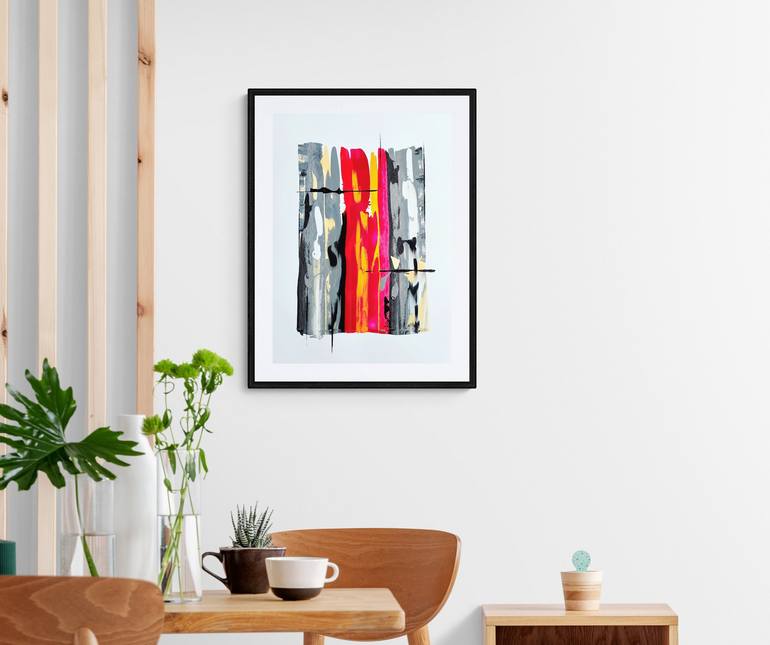 Original Abstract Painting by Helen Hollemans