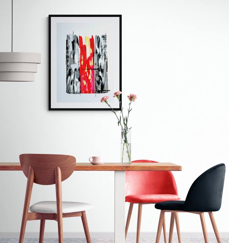 Original Abstract Painting by Helen Hollemans