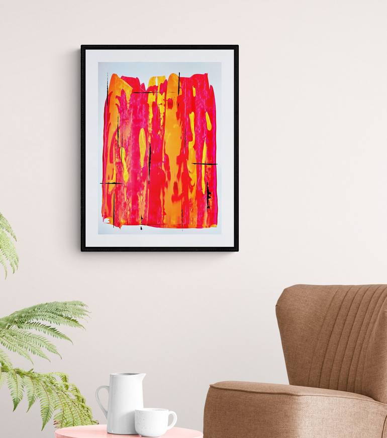 Original Modern Abstract Painting by Helen Hollemans
