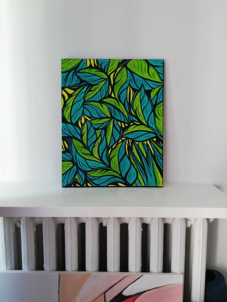 Original Abstract Painting by Konrad Blaszczyk