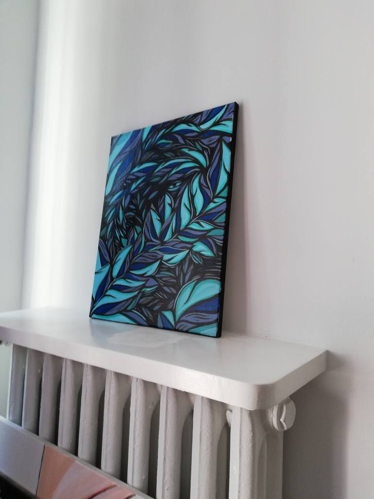 Original Abstract Painting by Konrad Blaszczyk