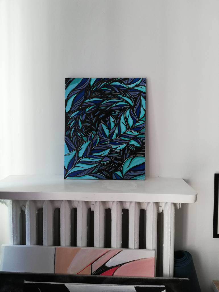 Original Abstract Painting by Konrad Blaszczyk