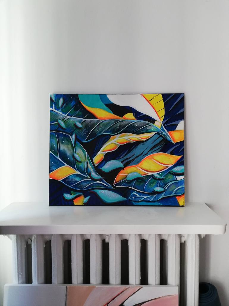 Original Abstract Painting by Konrad Blaszczyk