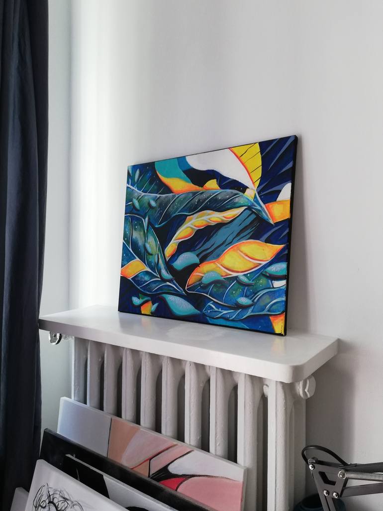 Original Abstract Painting by Konrad Blaszczyk