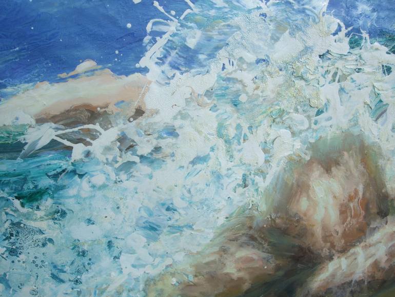 Original Expressionism Nude Painting by Olena Samoilyk