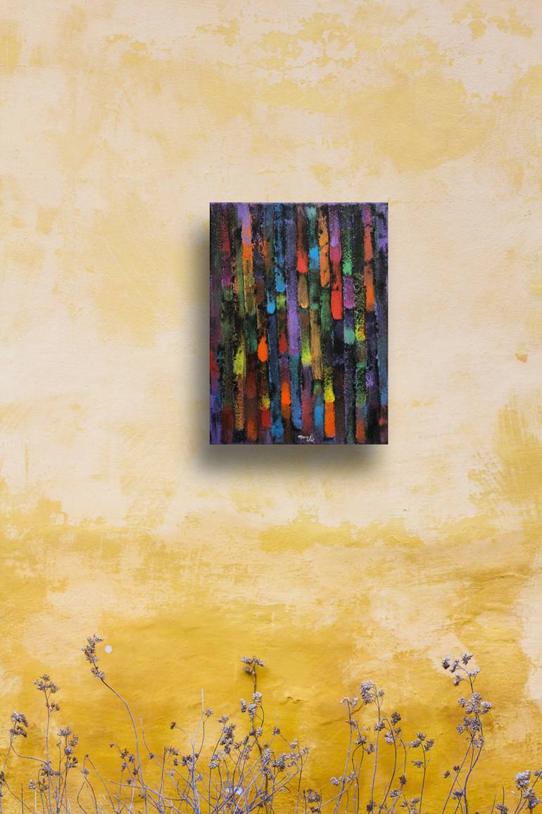 Original Abstract Expressionism Abstract Painting by Marie Xi