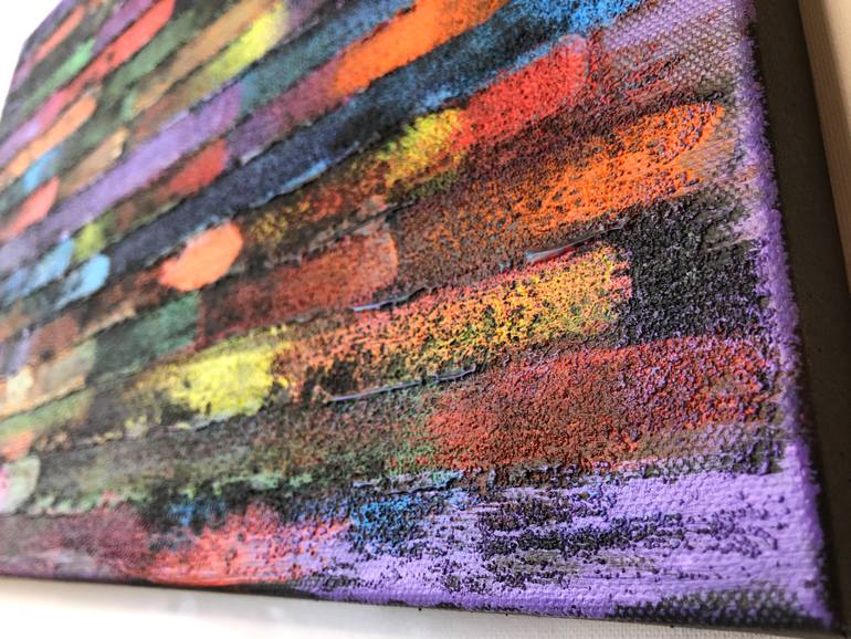 Original Abstract Expressionism Abstract Painting by Marie Xi