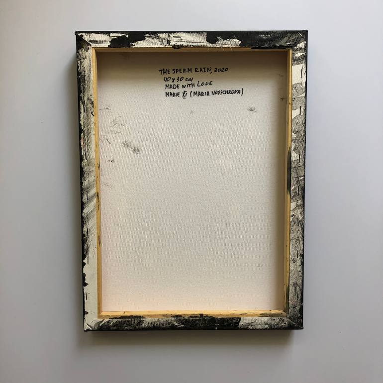 Original Abstract Expressionism Abstract Painting by Marie Xi