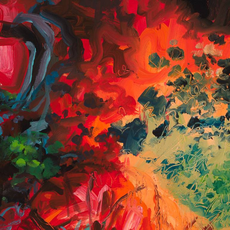 Original Expressionism Abstract Painting by Drew Harrison