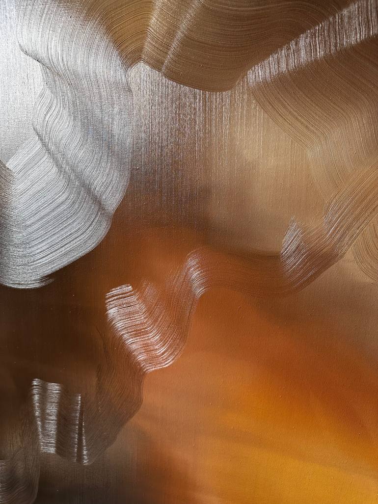 Original Color Field Painting Abstract Painting by Vergnon Lidia