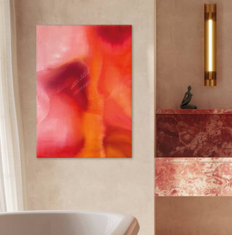 Original Contemporary Abstract Painting by Vergnon Lidia