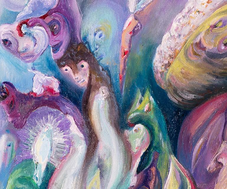 Original Figurative Landscape Painting by Fanny Jemmely