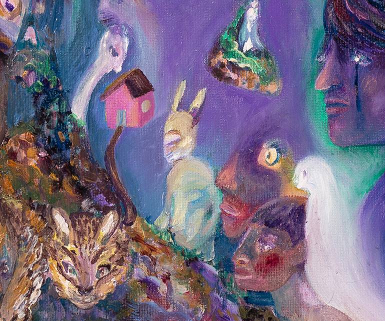 Original Figurative Landscape Painting by Fanny Jemmely