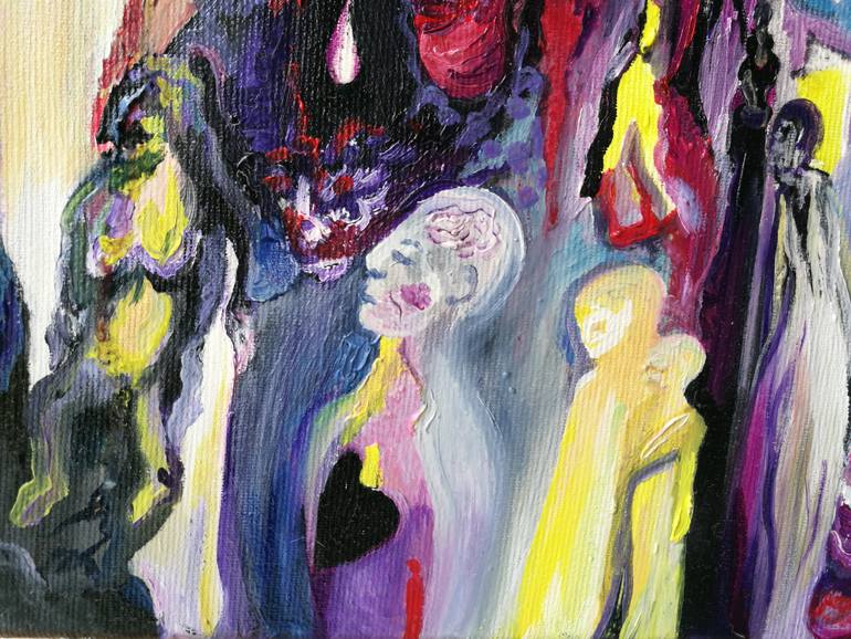 Original Surrealism Politics Painting by Fanny Jemmely