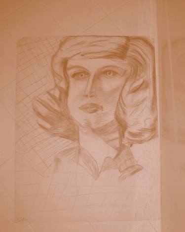 Original Impressionism People Drawings by Beverly Peters