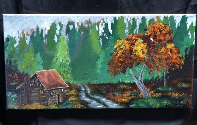 Original Realism Landscape Painting by Stephanie Dashiell