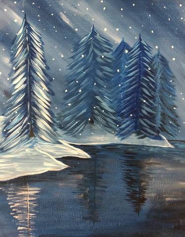 Original Fine Art Landscape Paintings by Stephanie Dashiell