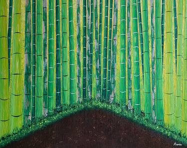 Original Tree Paintings by Karis Kim