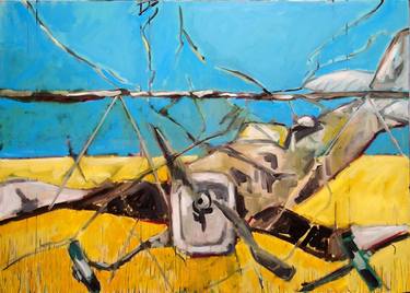 Original Expressionism Transportation Paintings by Toby Corbett