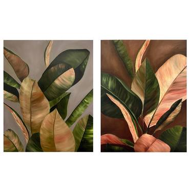 Original Realism Botanic Paintings by VICTO ARTIST