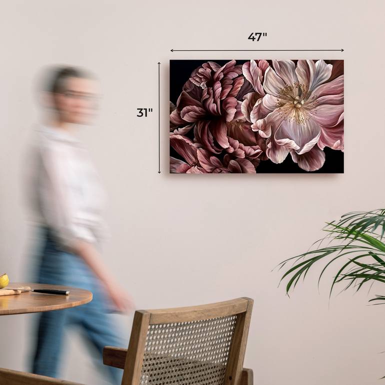 Original Floral Painting by VICTO ARTIST