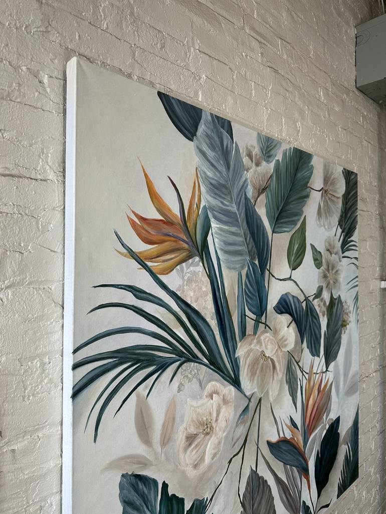 Original Floral Painting by VICTO ARTIST