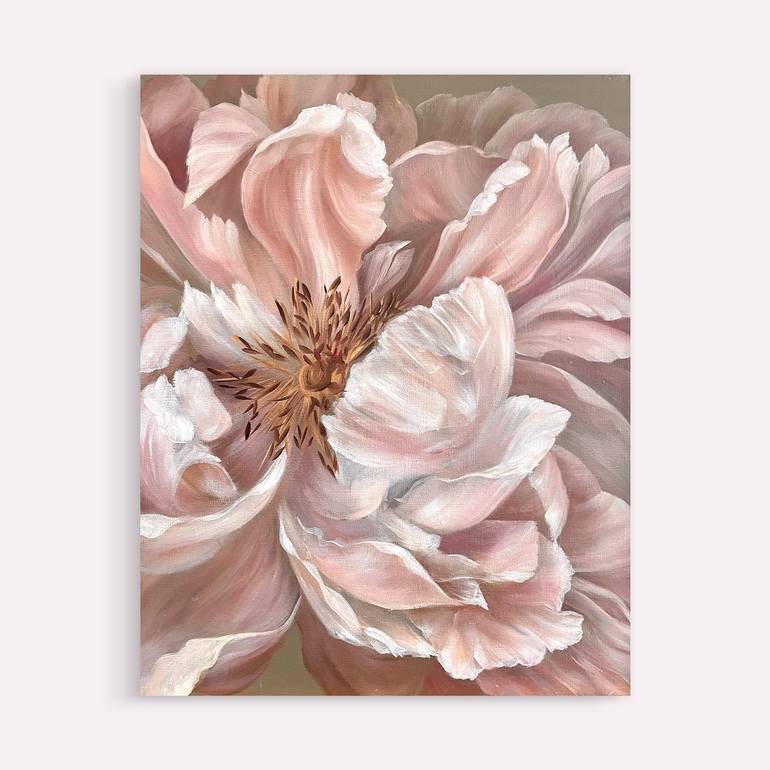 Original Fine Art Floral Painting by VICTO ARTIST