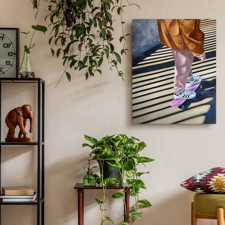 Original Street Art Sports Painting by Victo Artist