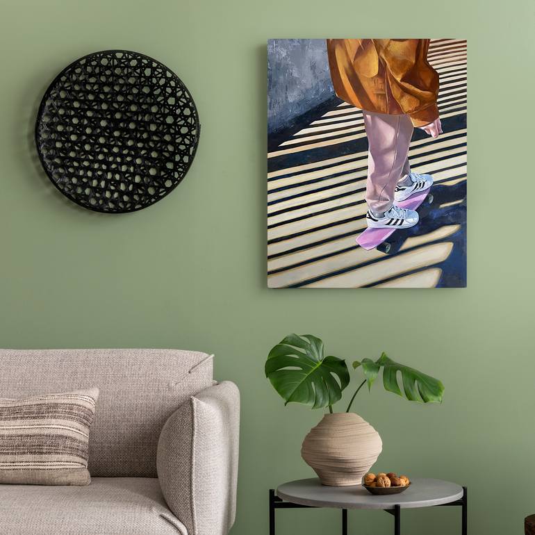 Original Street Art Sports Painting by Victo Artist