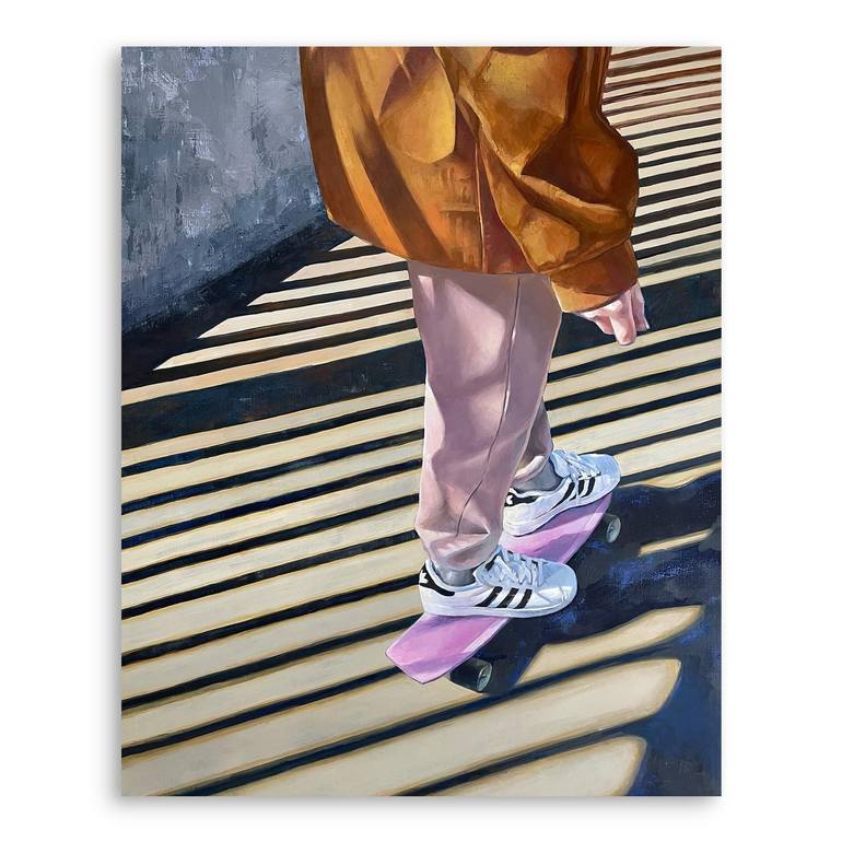 Original Street Art Sports Painting by Victo Artist