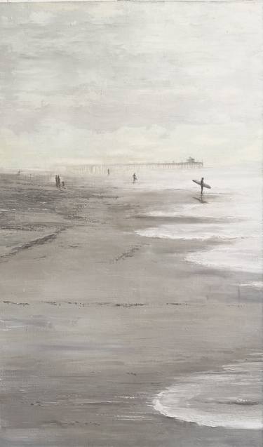 Print of Beach Paintings by VICTO ARTIST