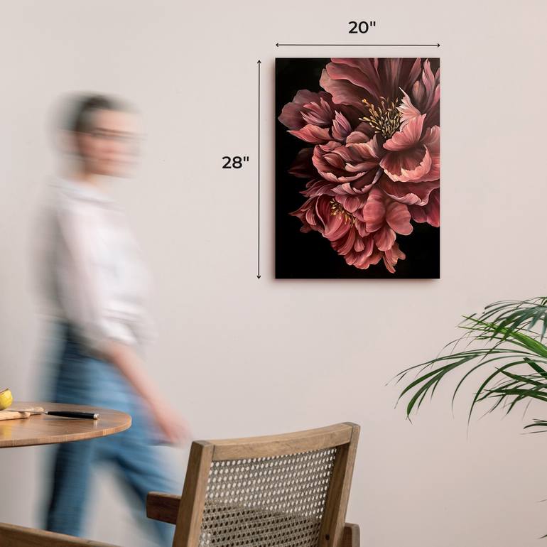 Original Floral Painting by VICTO ARTIST