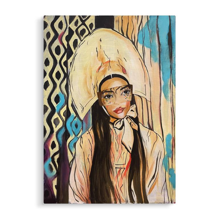 Original Women Painting by VICTO ARTIST