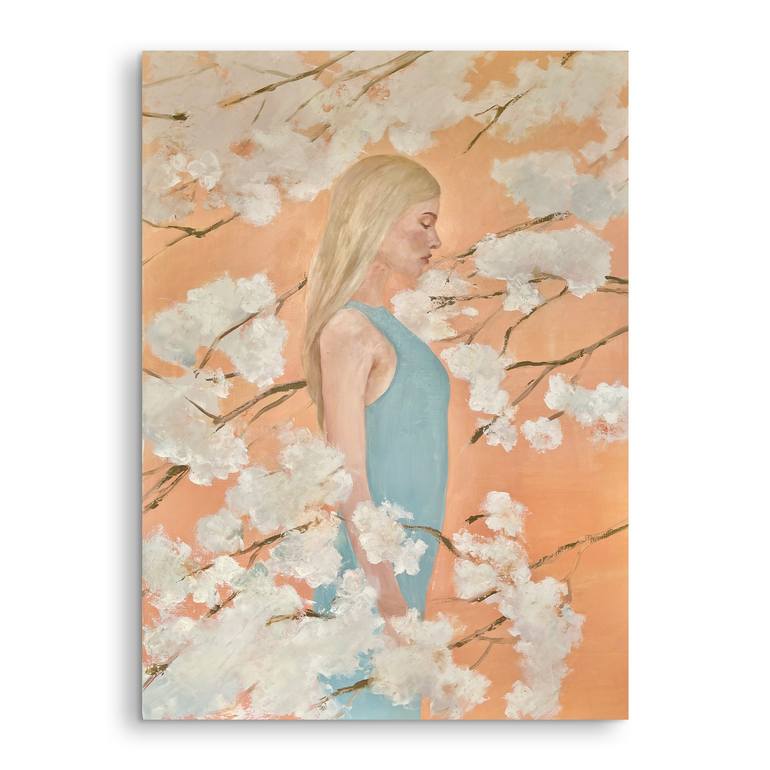 Original Figurative Floral Painting by VICTO ARTIST