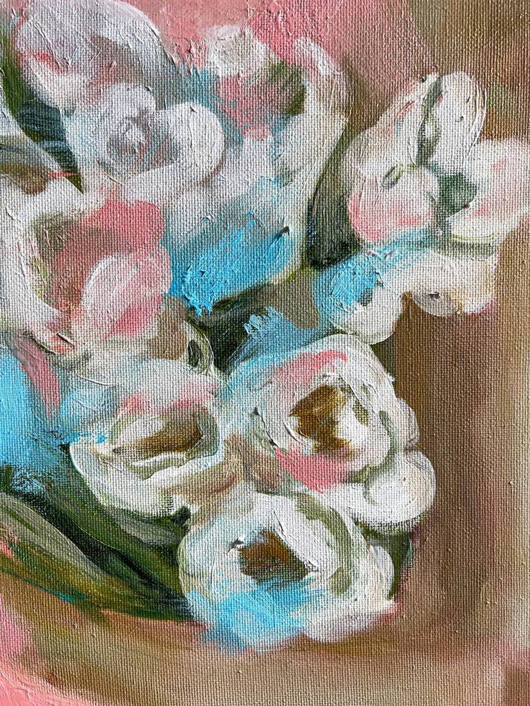 Original Expressionism Floral Painting by VICTO ARTIST