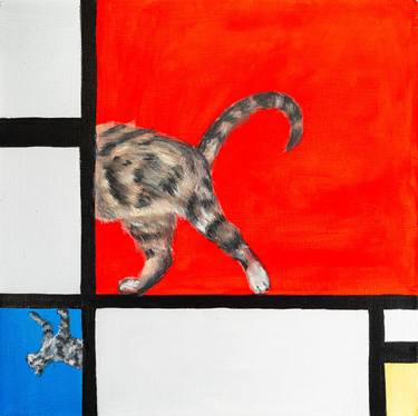 Original Abstract Expressionism Abstract Paintings by Victo Artist