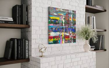 Original Abstract Painting by VICTO ARTIST