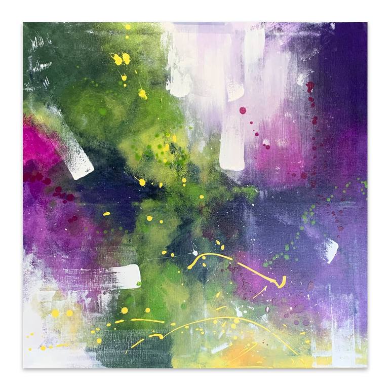 Original Abstract Expressionism Abstract Painting by VICTO ARTIST